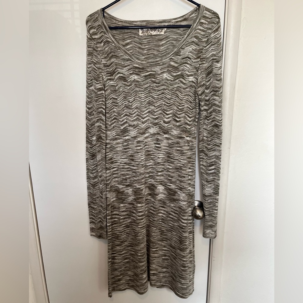 Aventura knit organic cotton blend dress